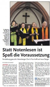 Leinezeitung 10.1.2014