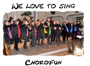 We love to sing