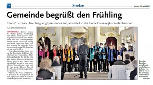 Leinezeitung 13.04.15